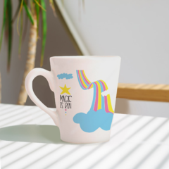 Taza Cónica - Arcoíris