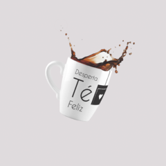 Taza Bombé - Desperta TÉ Feliz