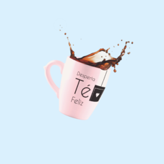 Taza Bombé - Desperta TÉ Feliz - tienda online