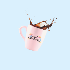 Taza Bombé - Estoy agradecida - ENUNPUNTO tazas y vasos de diseño