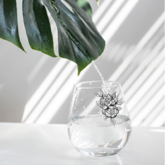 Vaso copón - Flores - comprar online