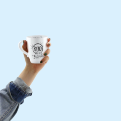 Taza Bombé - Friends will be Friends - ENUNPUNTO tazas y vasos de diseño