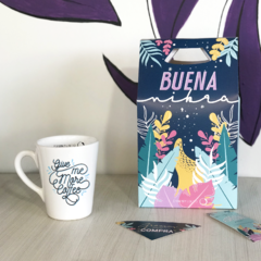 Taza Cónica - Give me more coffee en internet