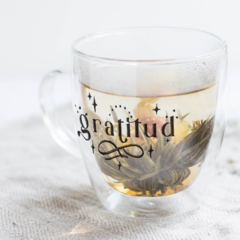 Taza de Vidrio - GRATITUD