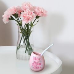 Mate - Hoy es un gran día - ENUNPUNTO tazas y vasos de diseño