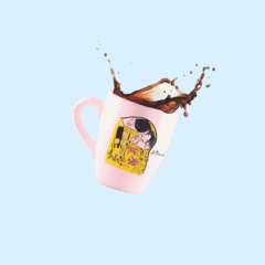 Taza Bombé - Klimt - ENUNPUNTO tazas y vasos de diseño