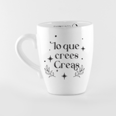 Taza Bombé - Lo que crees, creas - tienda online
