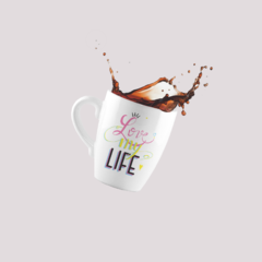 Taza Bombé - Love of my life ♥ - comprar online