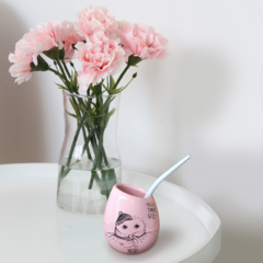 Mate - "Jugo de tomate frío" Manal - ENUNPUNTO tazas y vasos de diseño