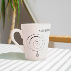 Taza Cónica - "Me diste vuelta el mundo" - Él
