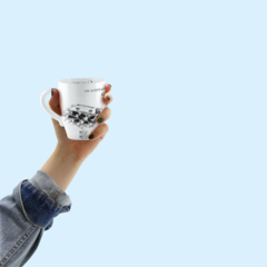 Taza Bombé - “Huevos, en la cocina hacen falta huevos” Miguel Mateos - comprar online