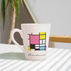Taza Cónica - Mondrian