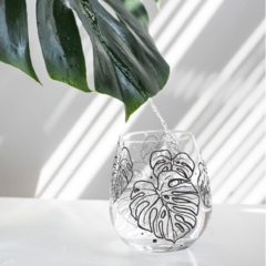 Vaso Copón - Monstera