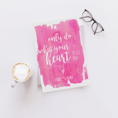 "Only do what your heart tells you" Princess Diana - comprar online