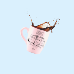 Taza Bombé - " No puedo evitar que vengan hacia mi los sándwiches de miga " Pappo - tienda online