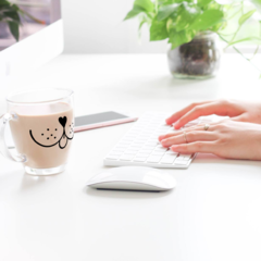 Taza de Vidrio - Perrito - comprar online