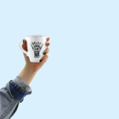 Taza Bombé - "Rock and Roll" Andrés Crego - ENUNPUNTO tazas y vasos de diseño