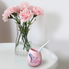 Mate - Soy Libre - ENUNPUNTO tazas y vasos de diseño