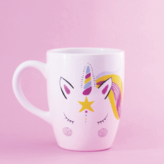 Taza Bombé - Unicornio - ENUNPUNTO tazas y vasos de diseño