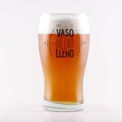 Veo el Vaso Medio Lleno - ENUNPUNTO tazas y vasos de diseño