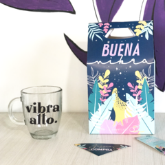 Taza de Vidrio - VIBRA ALTO - tienda online