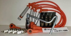Kit Cables de bujia Ferrazzi con bujias Hescher/Kessel para versiones 8V con sacabujias