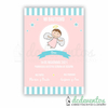 20 Estampitas bautismo Angelita - Modelo 19