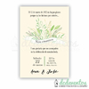 Invitación digital para casamientos | Hojas - Modelo 24