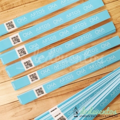100 Pulseras autoadhesivas personalizadas código QR (Pedilas con tu diseño favorito) - comprar online