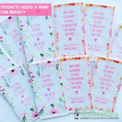 Pañuelos tissues personalizados 15 años [Elegí la cantidad] en internet