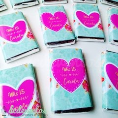 100 Chocolates personalizados para 15 años - comprar online