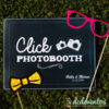 Cartel "Click Photobooth" - DCD Eventos® - Casamientos y fiestas temáticas