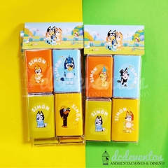 Bolsitas con solapa personalizada + 4 chocolates [Elegí la cantidad] en internet