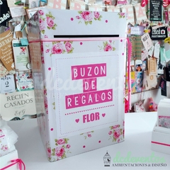 Buzón para regalos 15 años [Diseño a elección] - DCD Eventos® - Casamientos y fiestas temáticas