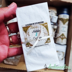 COMBO BODA: INVITACIONES + BUZÓN + 2 KITS DE BAÑO + TARJETITAS - DCD Eventos® - Casamientos y fiestas temáticas