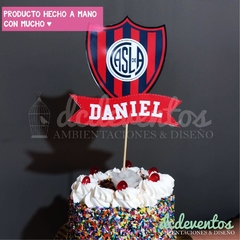 adorno torta san lorenzo