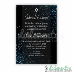 invitacion digital bar mitzvah
