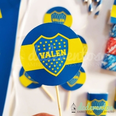 COMBO CUMPLEAÑOS TEMÁTICO BOCA JUNIORS - DCD Eventos® - Casamientos y fiestas temáticas