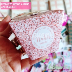 Cajitas box souvenirs 15 años [Elegí la cantidad] - comprar online