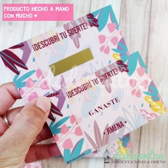 COMBO 15 AÑOS: 1 Buzón de regalos + 100 raspaditas (PEDILO CON TU TEMÁTICA FAVORITA) - comprar online