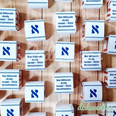 Imagen de 60 Marrocs Personalizados Bar Mitzvah / Bat Mitzvah