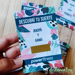 Raspaditas publicitarias para comercios y emprendedores [ELEGI LA CANTIDAD] - DCD Eventos® - Casamientos y fiestas temáticas