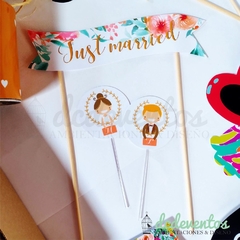 KIT CIVIL CEREMONIA CASAMIENTO SUPER PREMIUM (Pedilo con tu diseño favorito) - comprar online