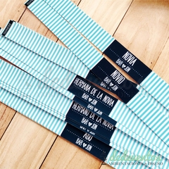60 Pulseras personalizadas casamientos (Pedilas con tu diseño favorito) - DCD Eventos® - Casamientos y fiestas temáticas