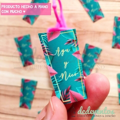100 Stickers con diseño para alcohol en gel - comprar online