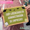 cartel egresado recibida
