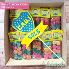 KIT CANDY BAR FUTBOLERO: GOLOSINAS + ADORNO TORTA (ELEGÍ TU EQUIPO FAVORITO) - comprar online