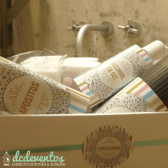 Kit de Toilette Masculino Básico [Pedilo con tu diseño favorito] en internet