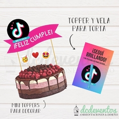 KIT DE FIESTA TEMÁTICA TIK TOK - DCD Eventos® - Casamientos y fiestas temáticas