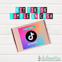 KIT DE FIESTA TEMÁTICA TIK TOK